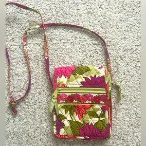 Vera Bradley mini hipster in Hello Dahlia